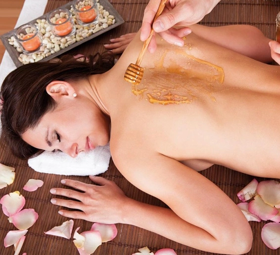 Medová masáž
